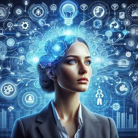 Finger touching a intricate digital wall representing the platform